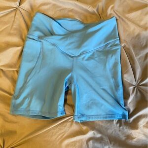 Fabletics spandex compression bike shorts